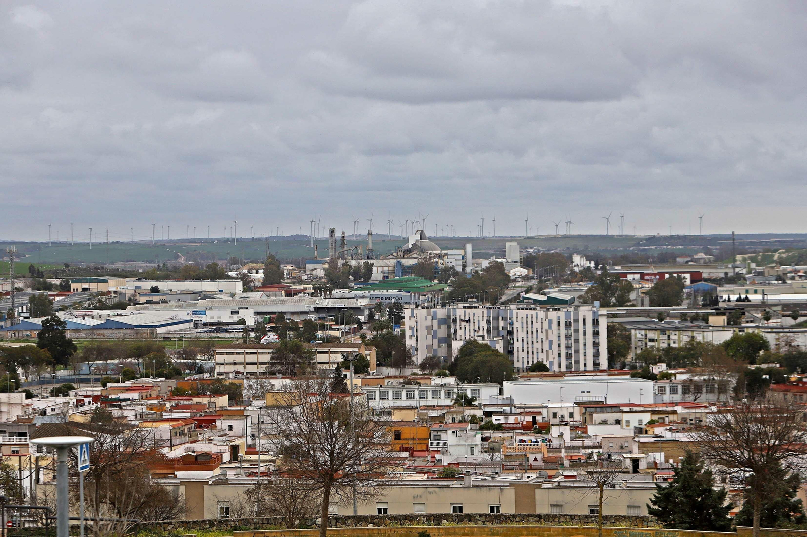 Vista general de la zona sur.
