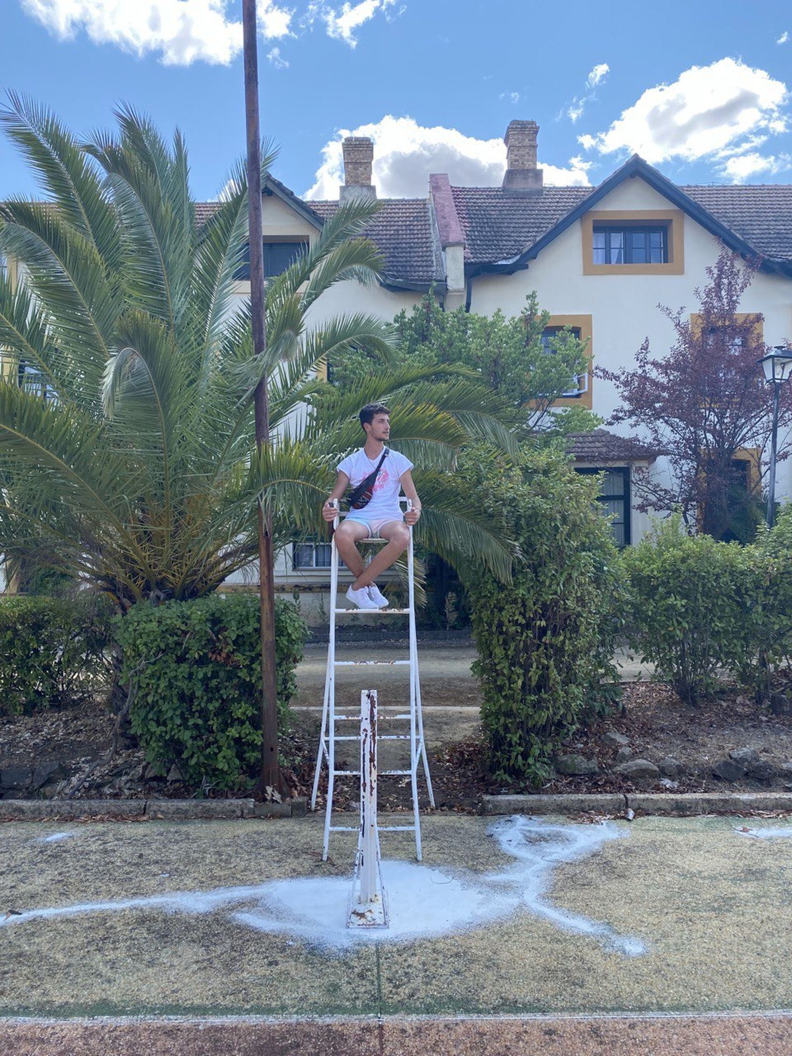 José, de Huelva Secreta en las antiguas pistas de Bella Vista