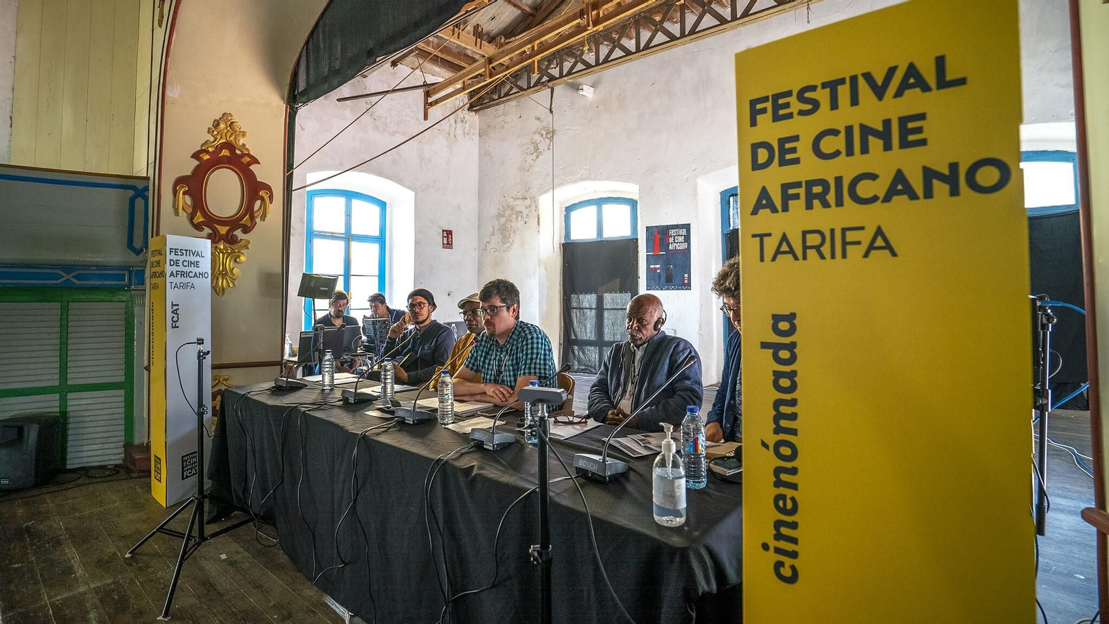 Una actividad del Festival de Cine Africano de Tarifa, financiado por la Diputación.