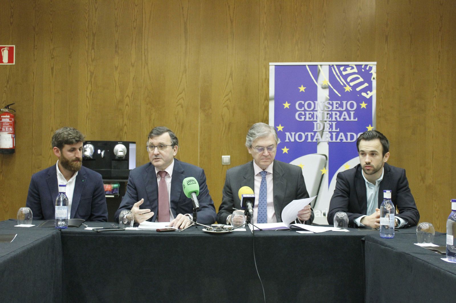 Presentación de las jornadas dirigidas a los nuevos notarios en Córdoba.