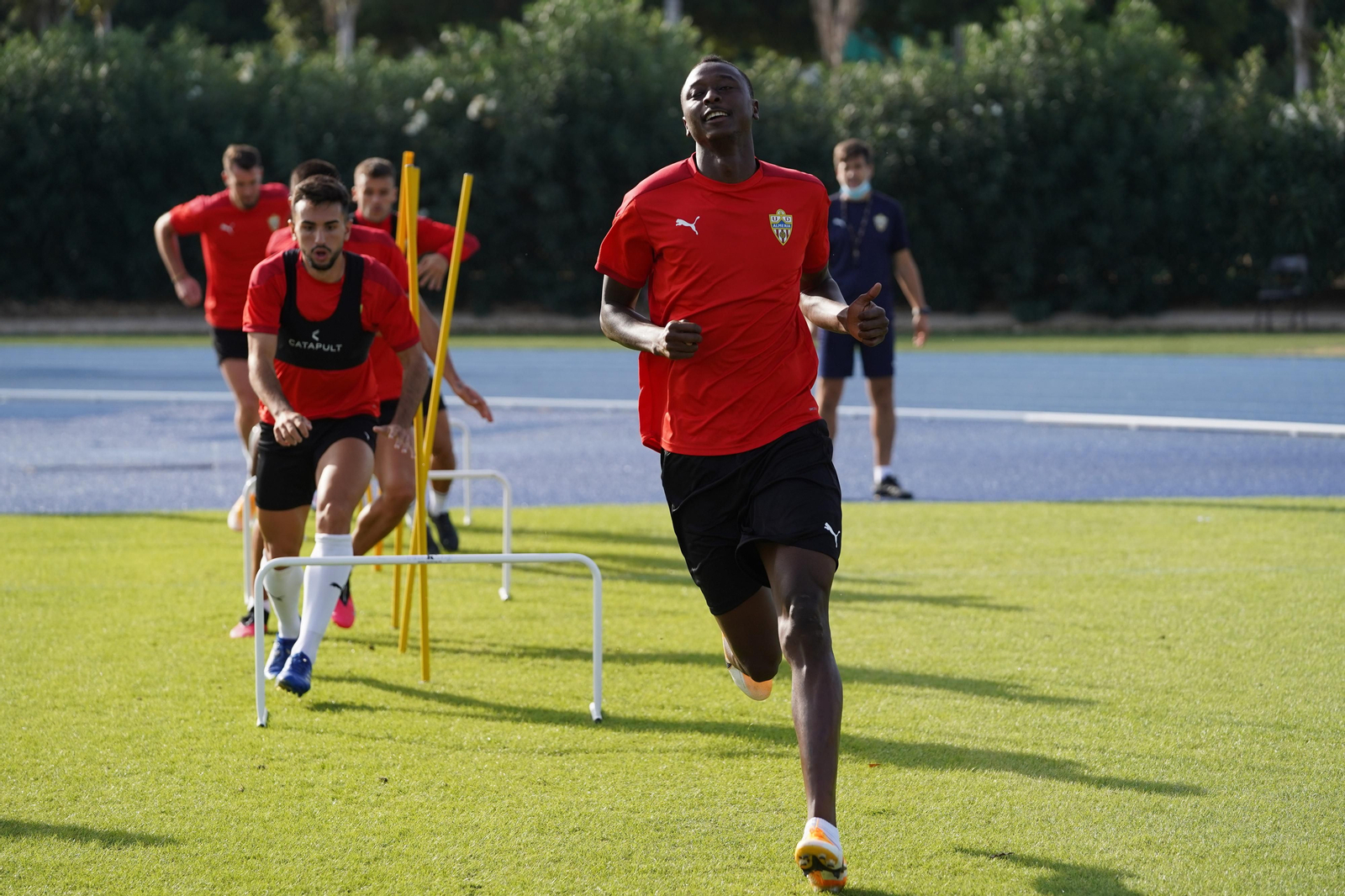 Fotogalería del entrenamiento del Almería, viernes 9