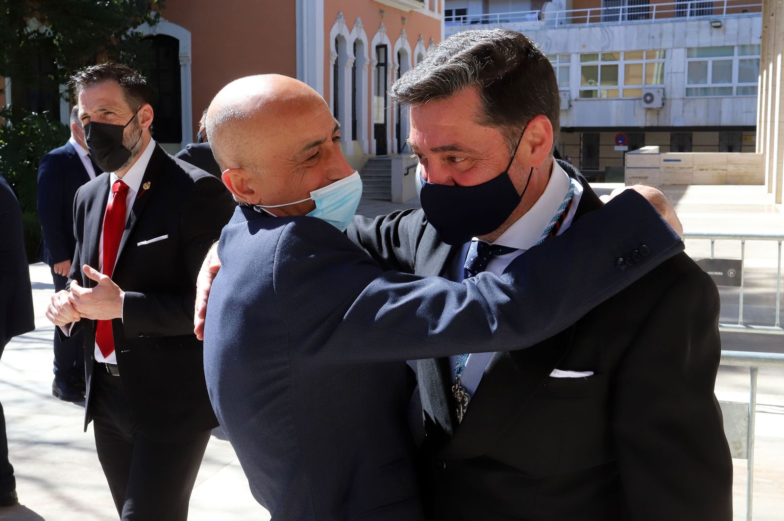 Imágenes del Pregón de la Semana Santa de Huelva 2021 de Eduardo Sugrañes