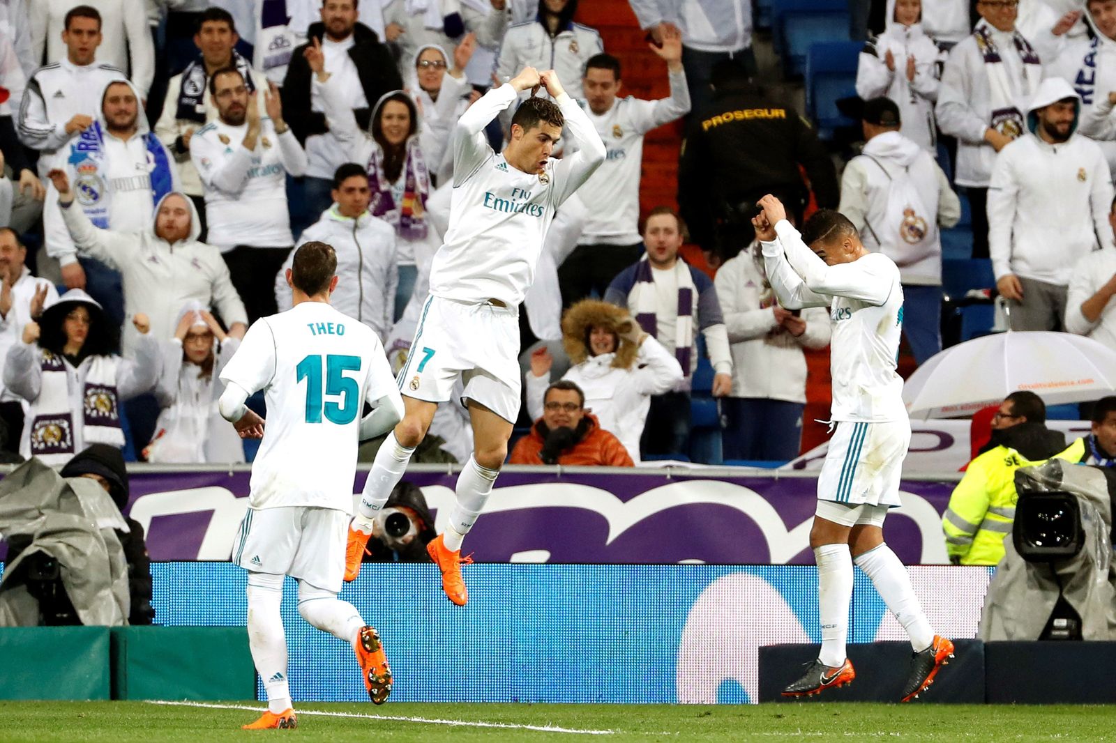 Las imágenes del Real Madrid-Getafe