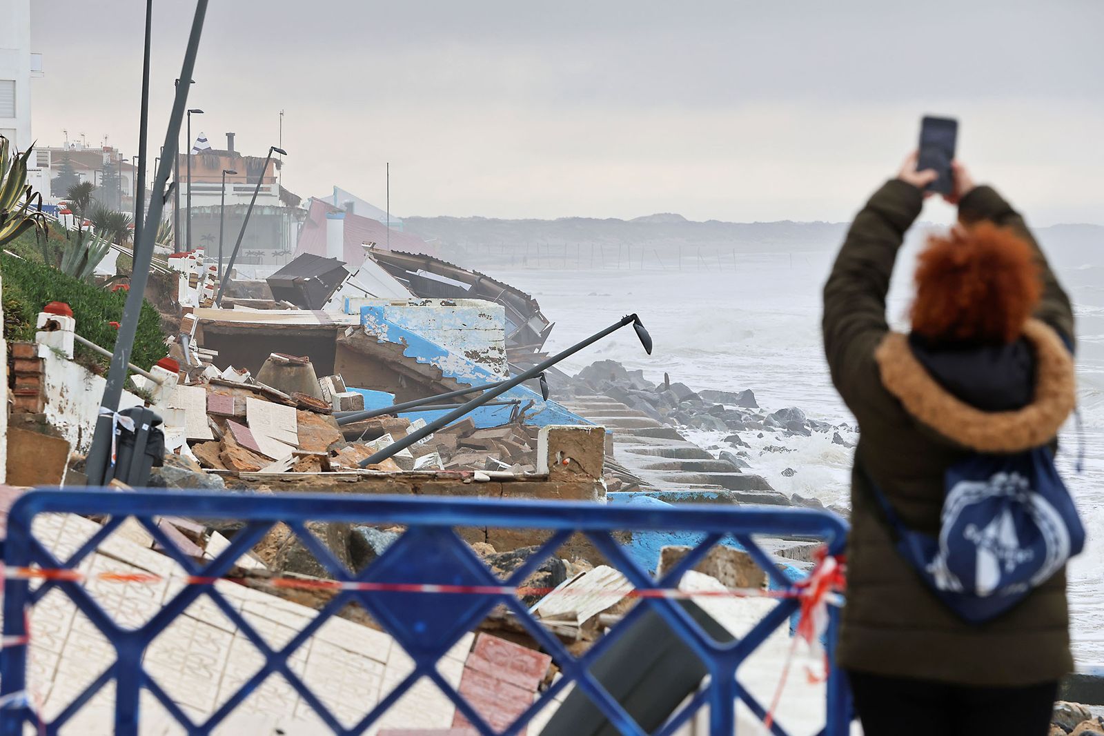 Las fotografías de los daños en Matalascañas