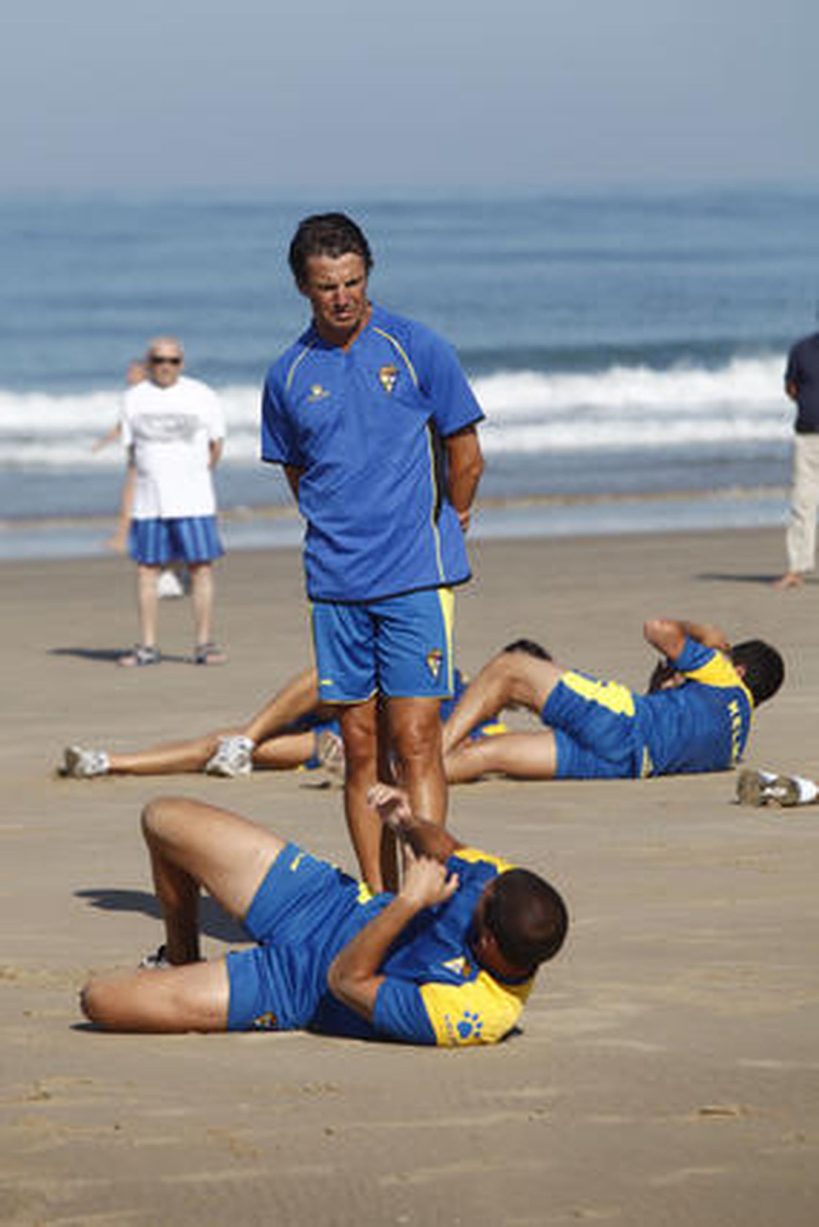 Un momento del entrenamiento

Foto: Jesus Marin