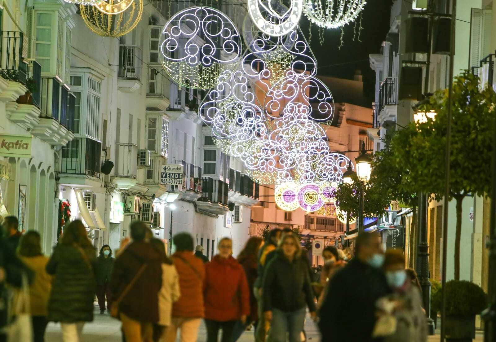 Alumbrado extraordinario de las fiestas en Chiclana