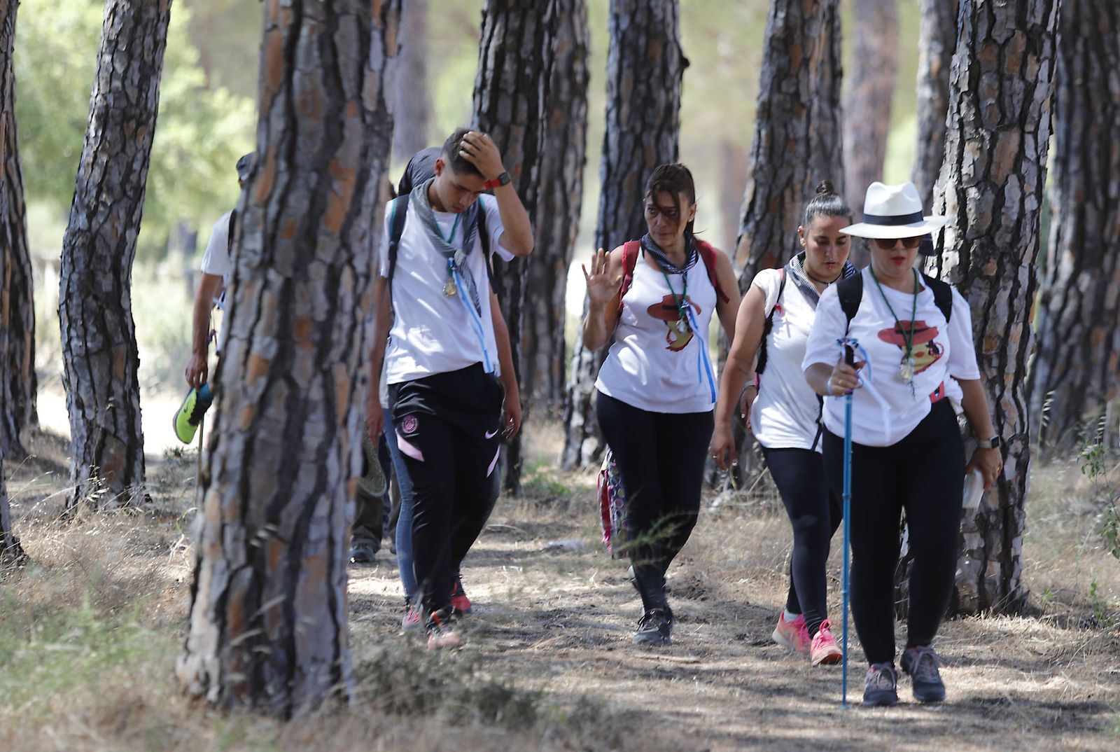 Todos los peregrinos de la Hermandad de Huelva, en imágenes