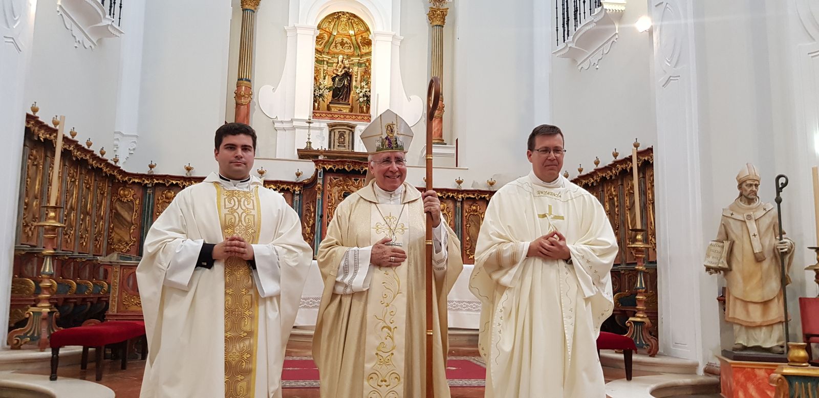 Andrés Carmona, José Vilaplana y José Jesús Martín.