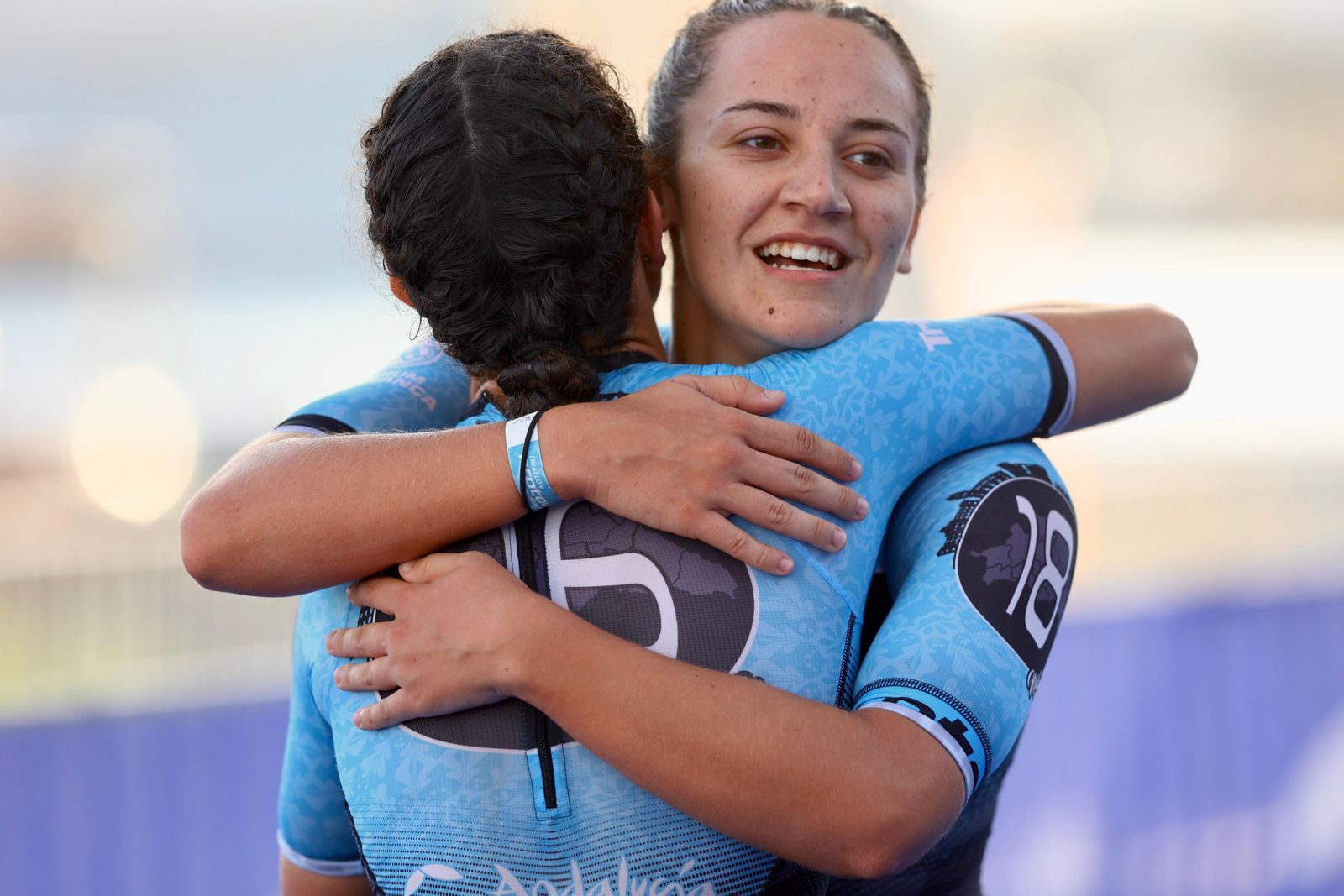 Las imágenes del Test Event de triatlón en Málaga