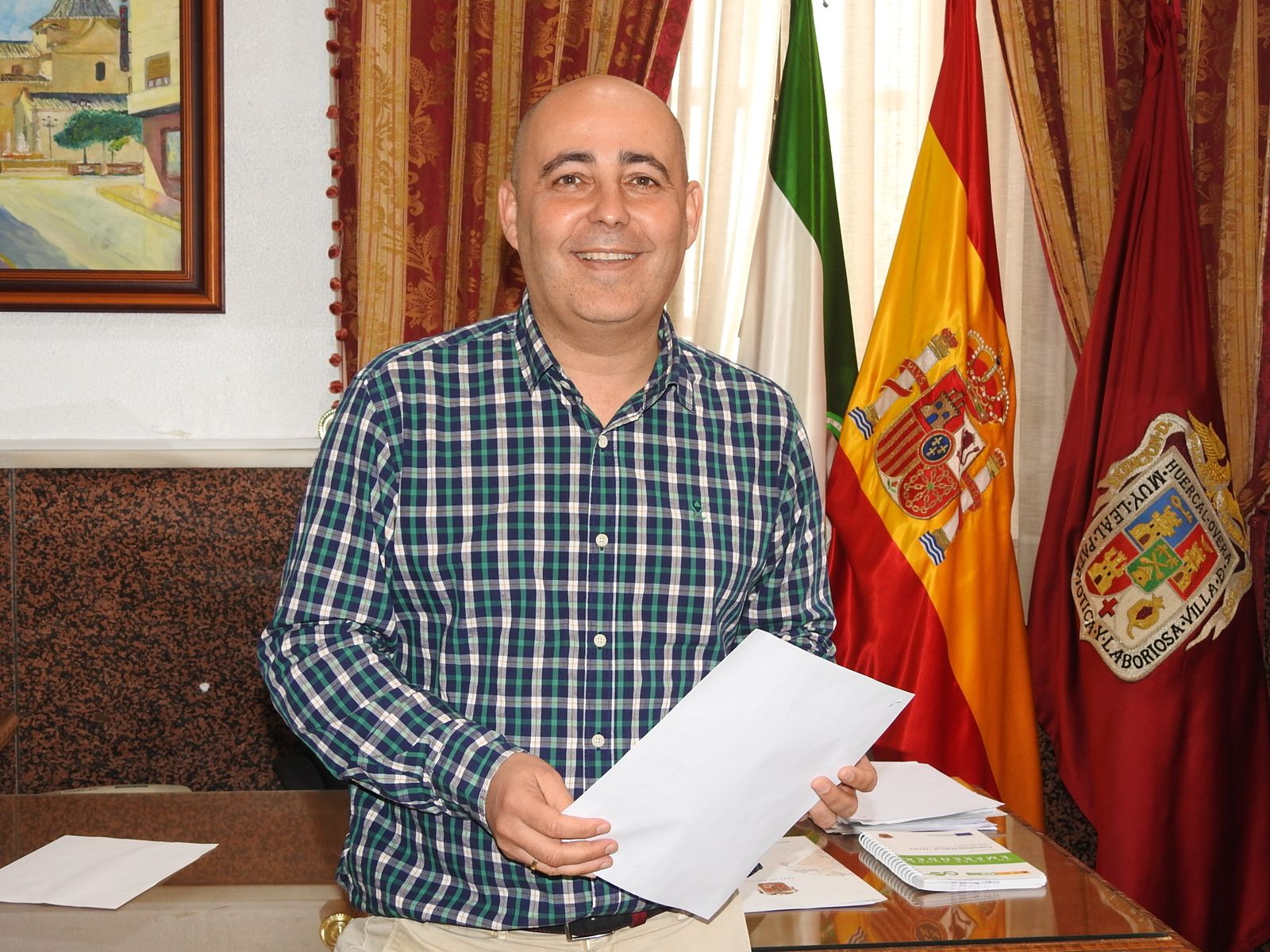 Domingo Fernández lleva gobernando en Huércal-Overa desde 2011.