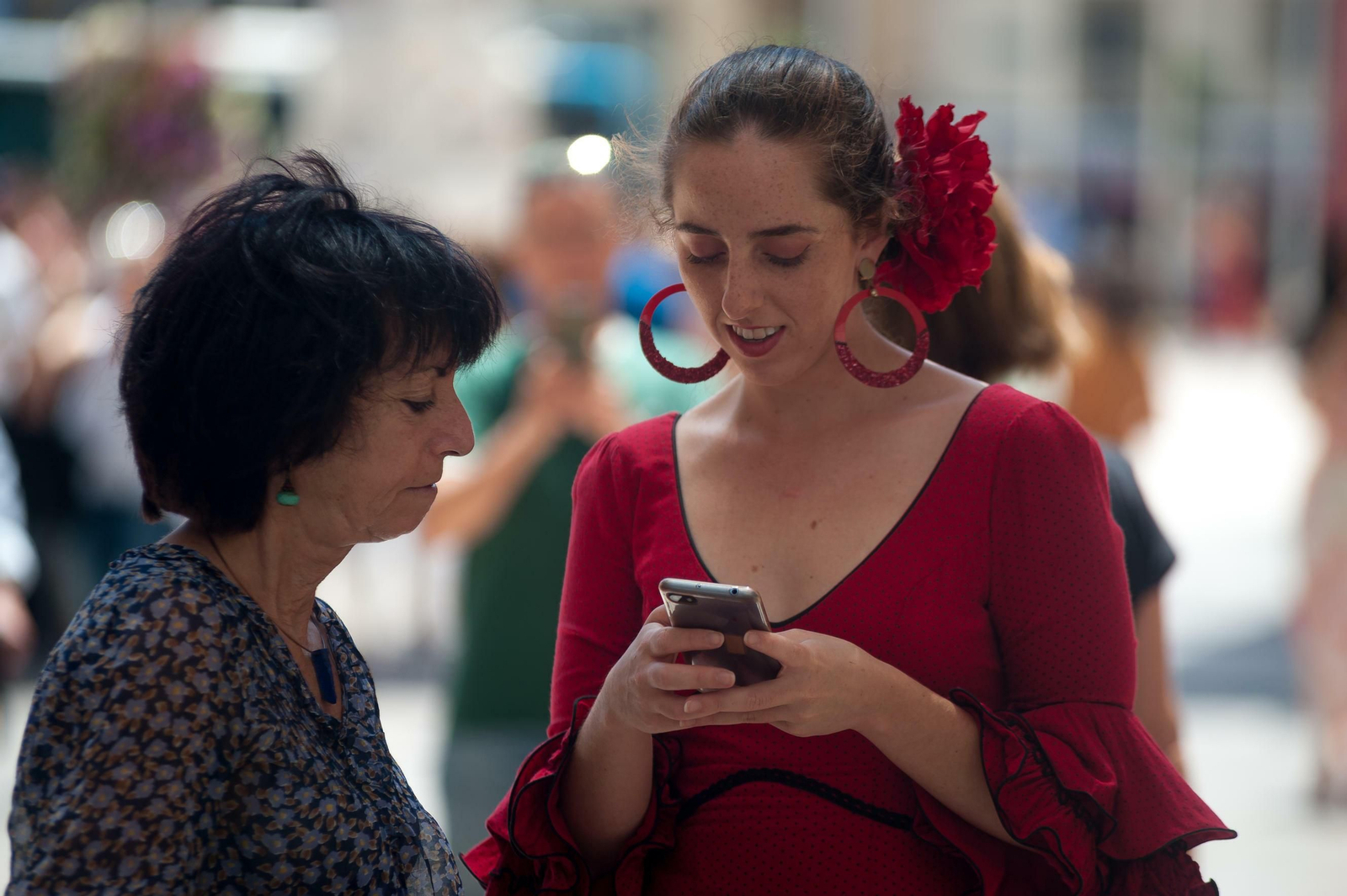 La Feria de Málaga del Centro de este jueves, en fotos