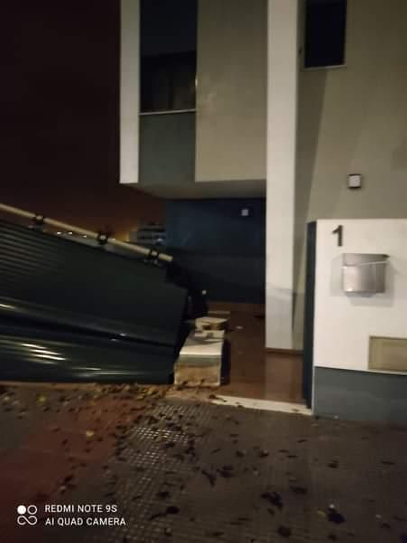 Imágenes de los destrozos causados en Rota por el tornado