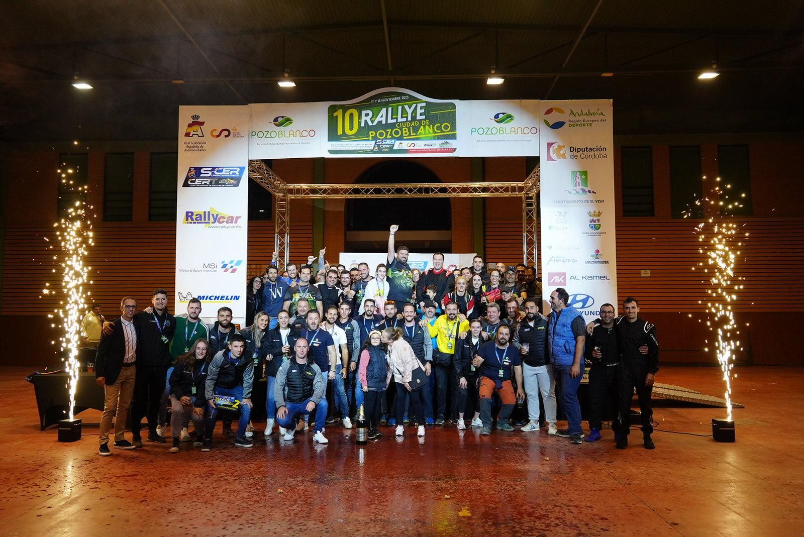 Las mejores imágenes de la entrega de premios del Rallye Ciudad de Pozoblanco