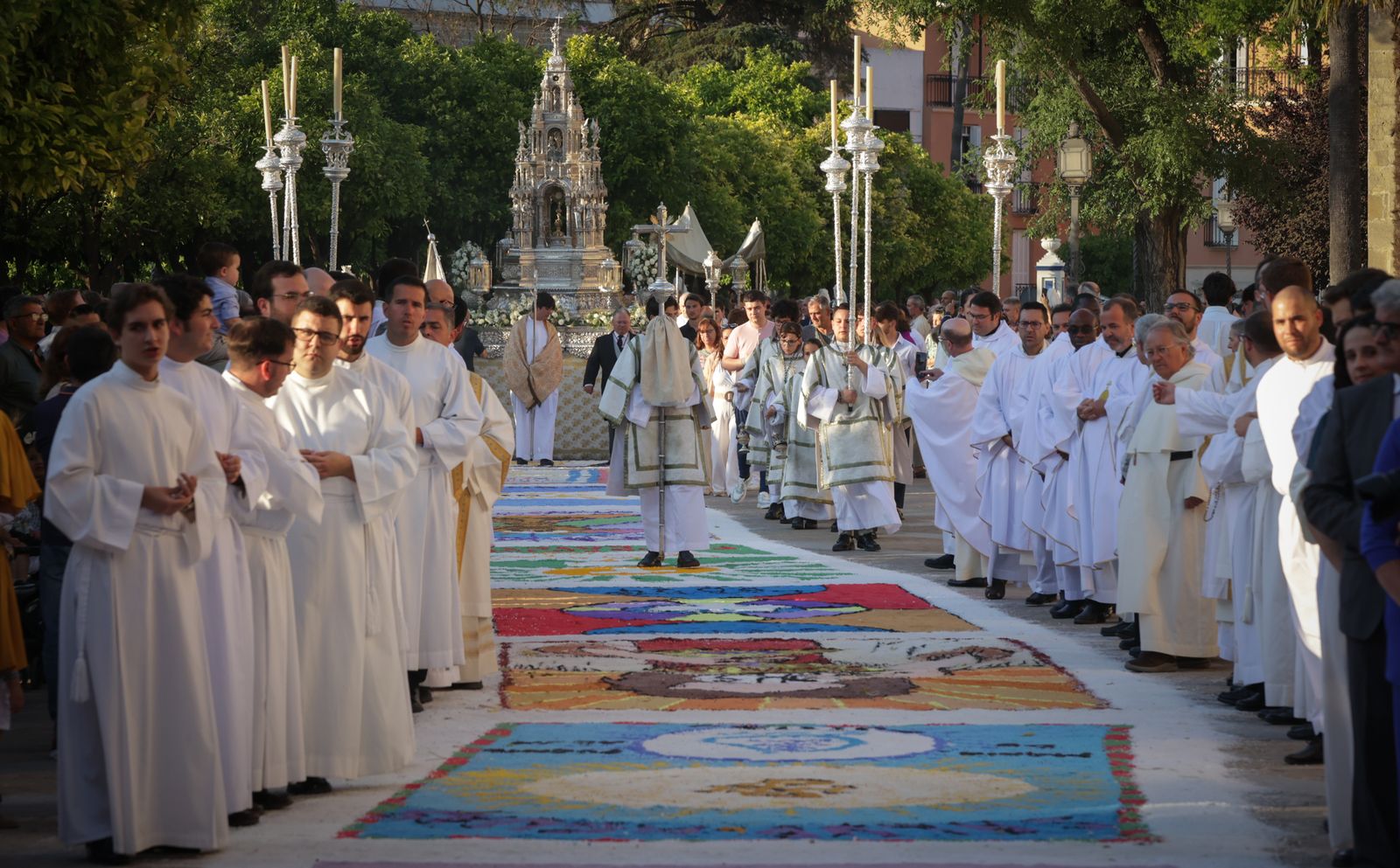 Imágenes de la procesión del Corpus en Jerez