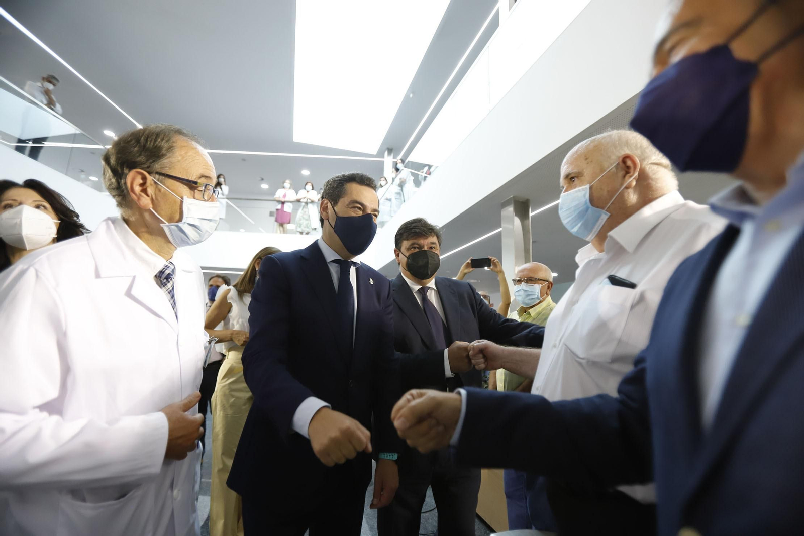 Imágenes de la inauguración del Centro de Salud de Isla Chica en Huelva