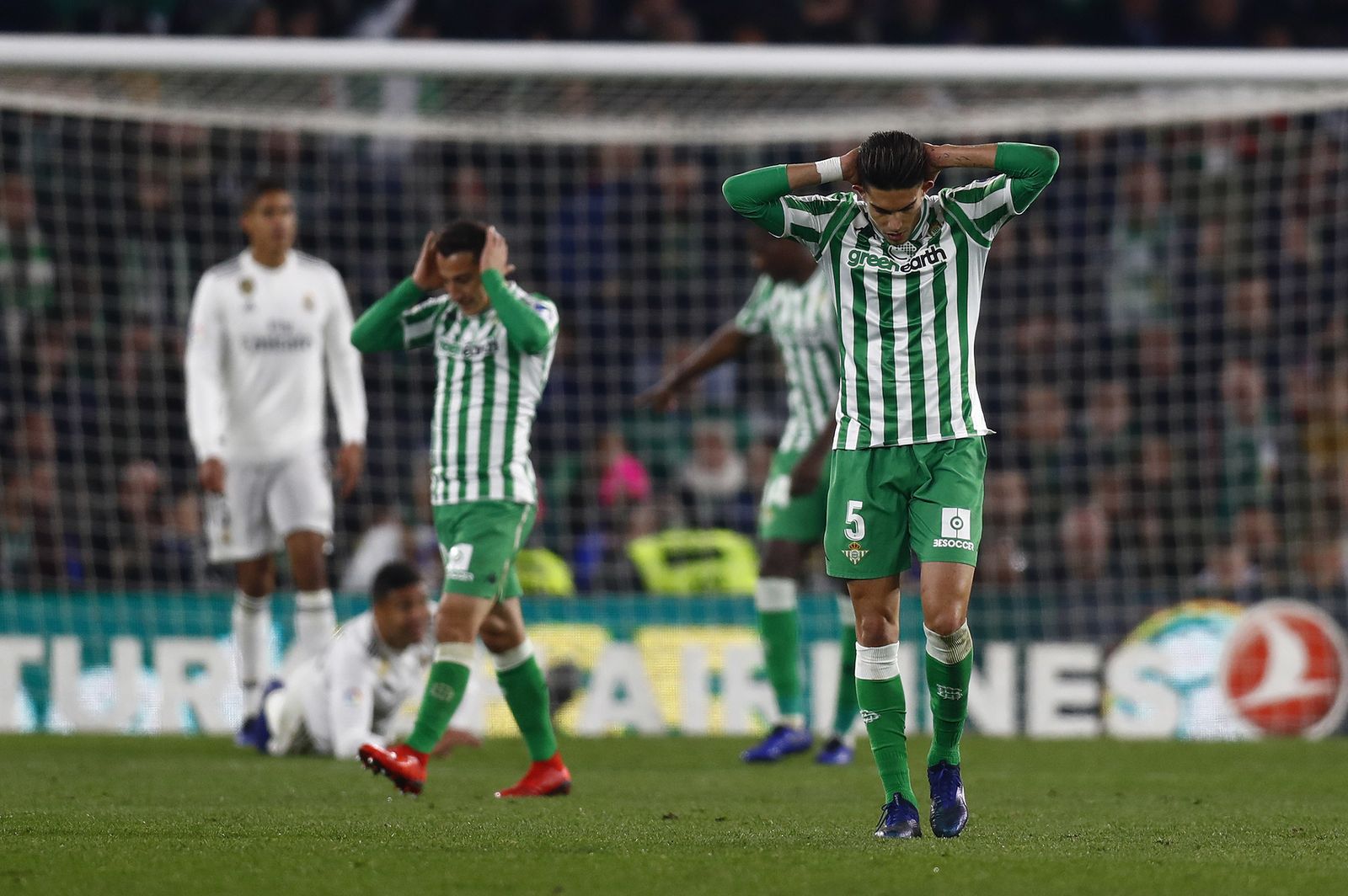 El Betis-Real Madrid, en imágenes