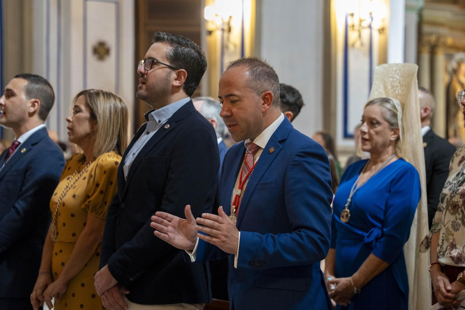 Eucaristía y procesión de Exaltación de la Cruz en la localidad de Vélez-Rubio