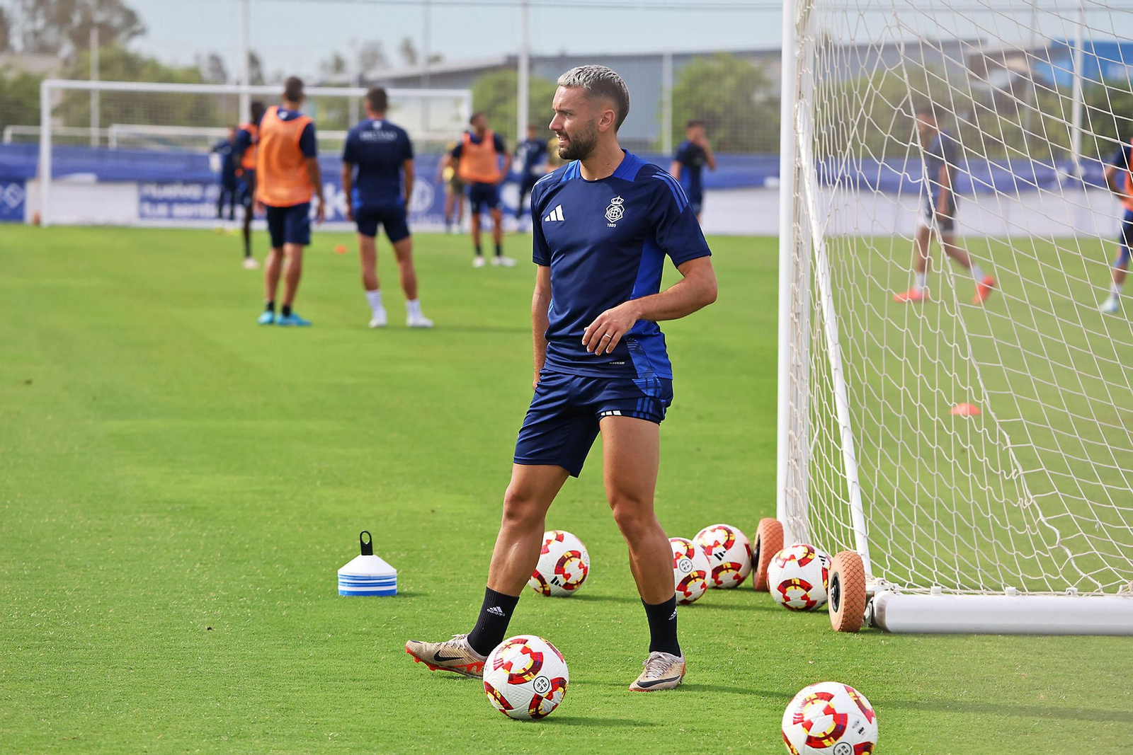 Entrenamiento del Recreativo de Huelva