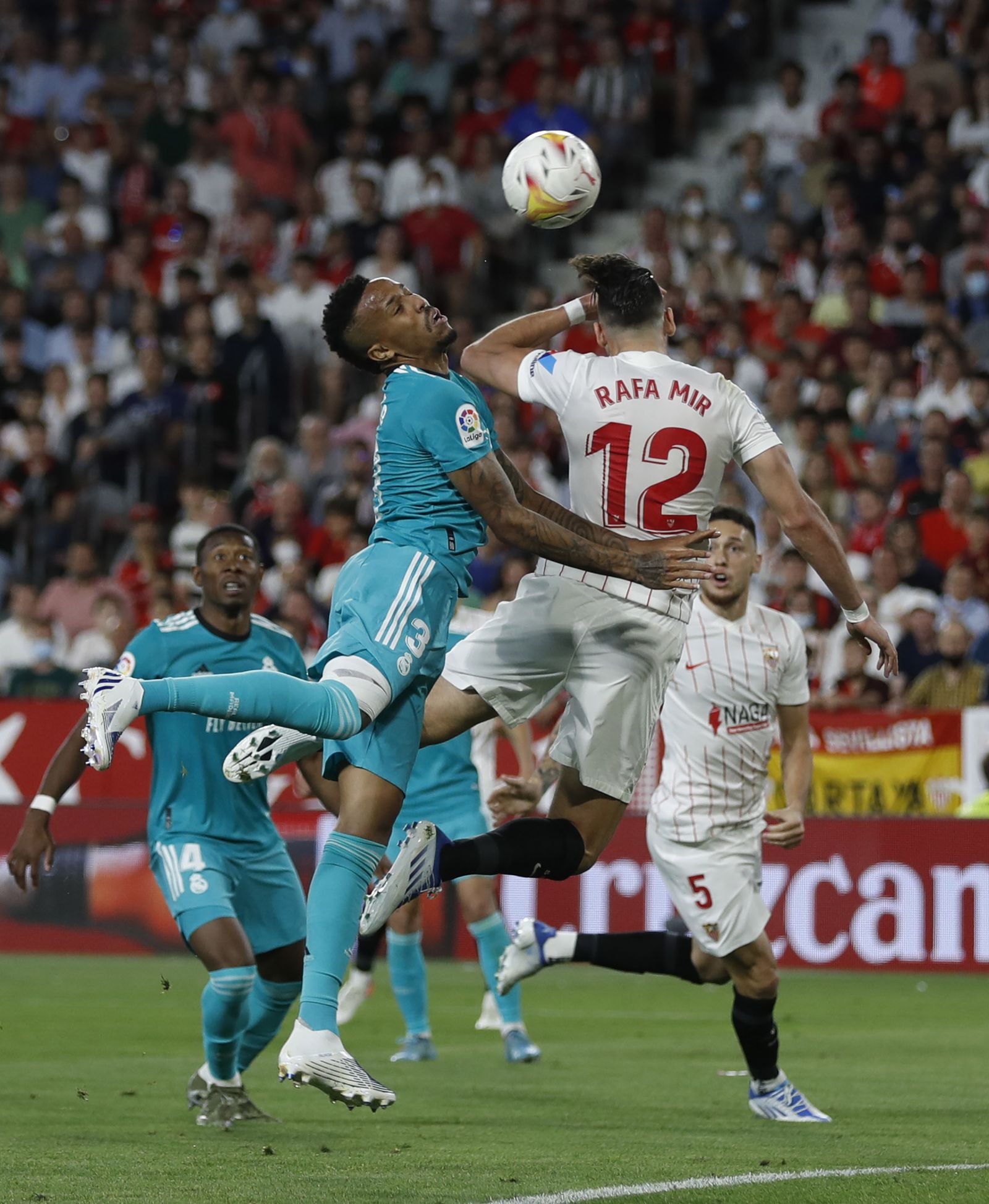 Las imágenes del Sevilla- Real Madrid
