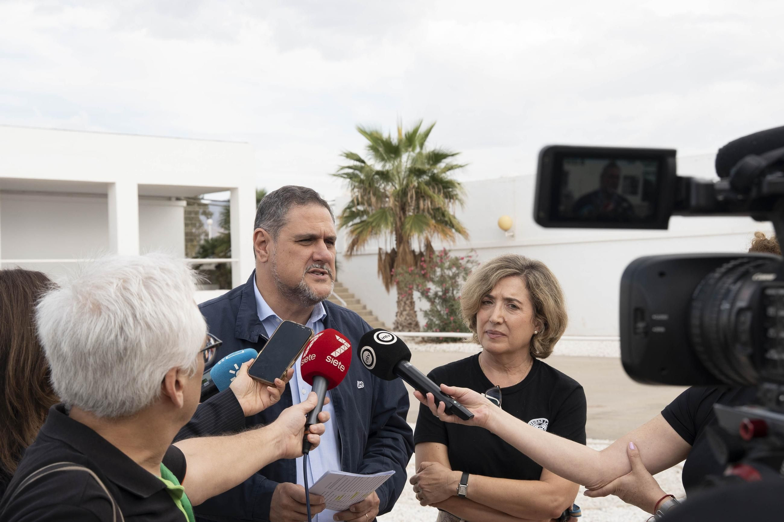Visitamos el IES Sol de Portocarrero de La Cañada de San Urbano para ver las nuevas infraestructuras para FP en los centros educativos de la provincia de Almería, en imágenes