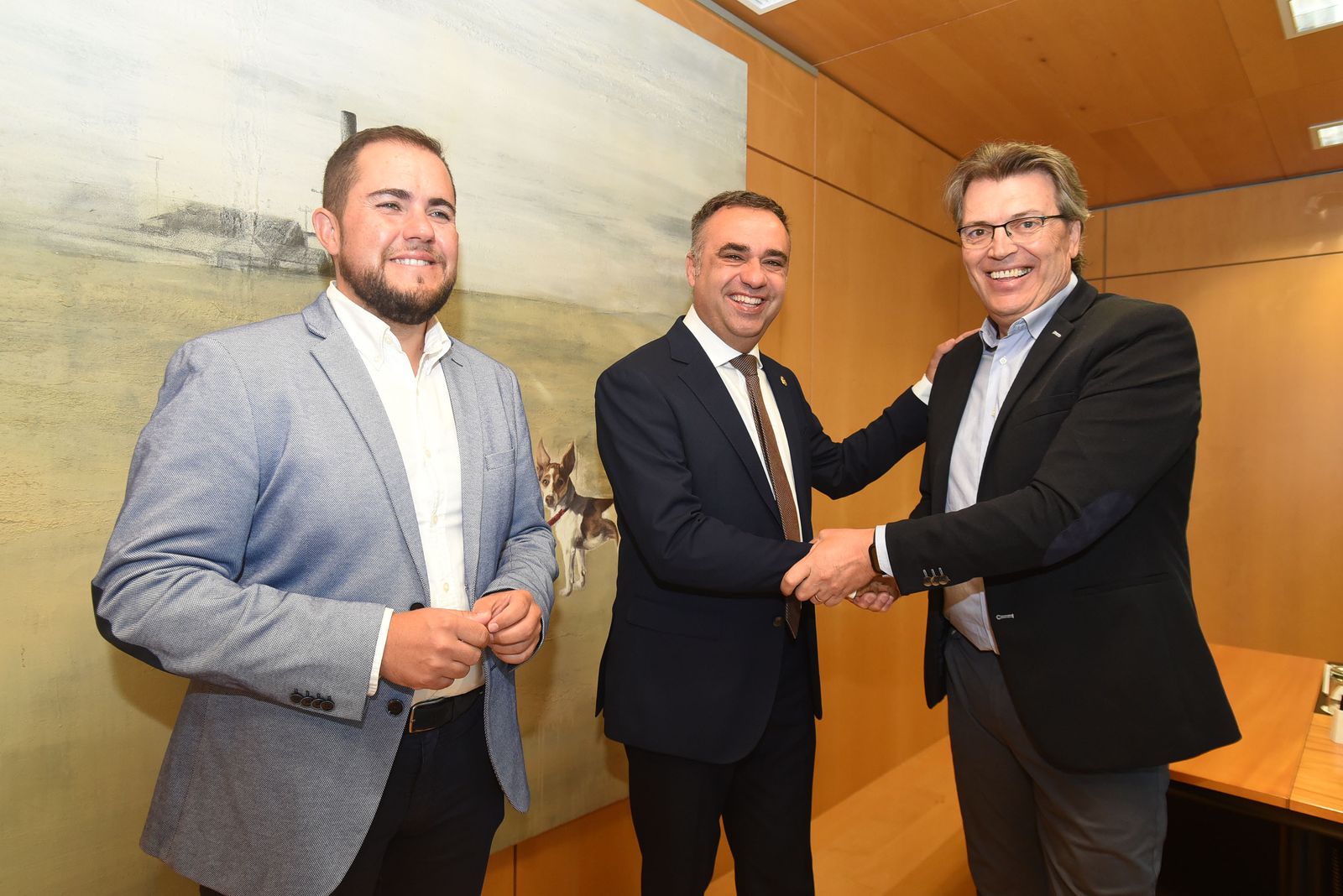 Imagen del nombramiento de Torrente como Director Gerente de VISOGSA