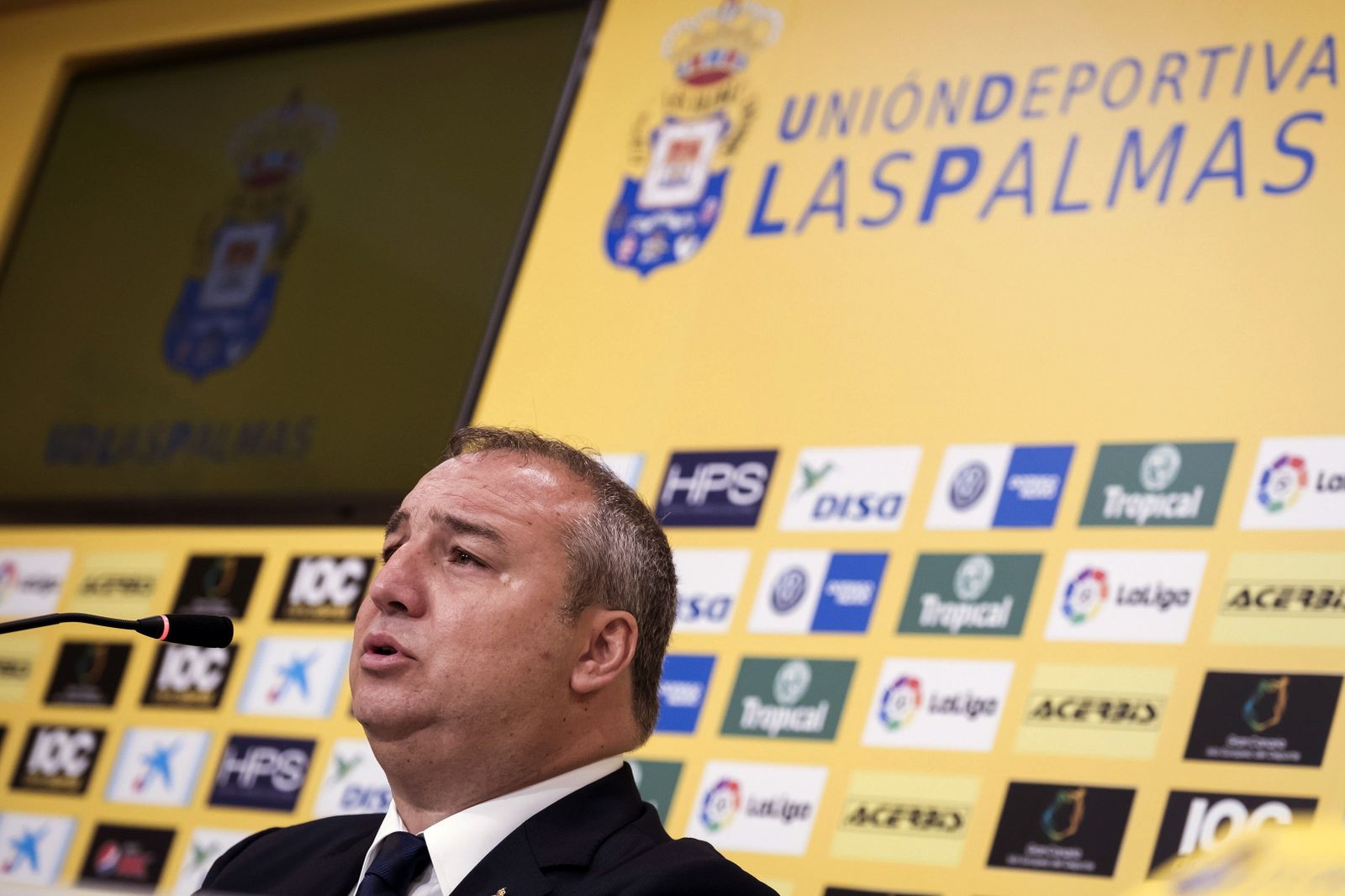 El presidente de la UD Las Palmas, Miguel Ángel Ramírez.