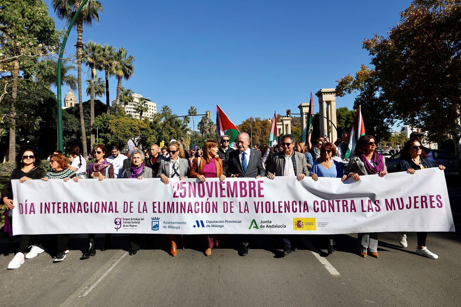 Todas las fotos que deja la manifestación del 25N