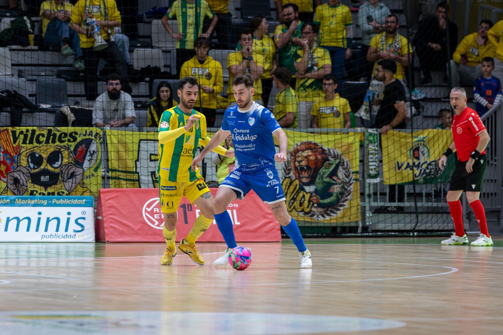 La victoria copera del Jaén FS sobre Quesos El Hidalgo Manzanares