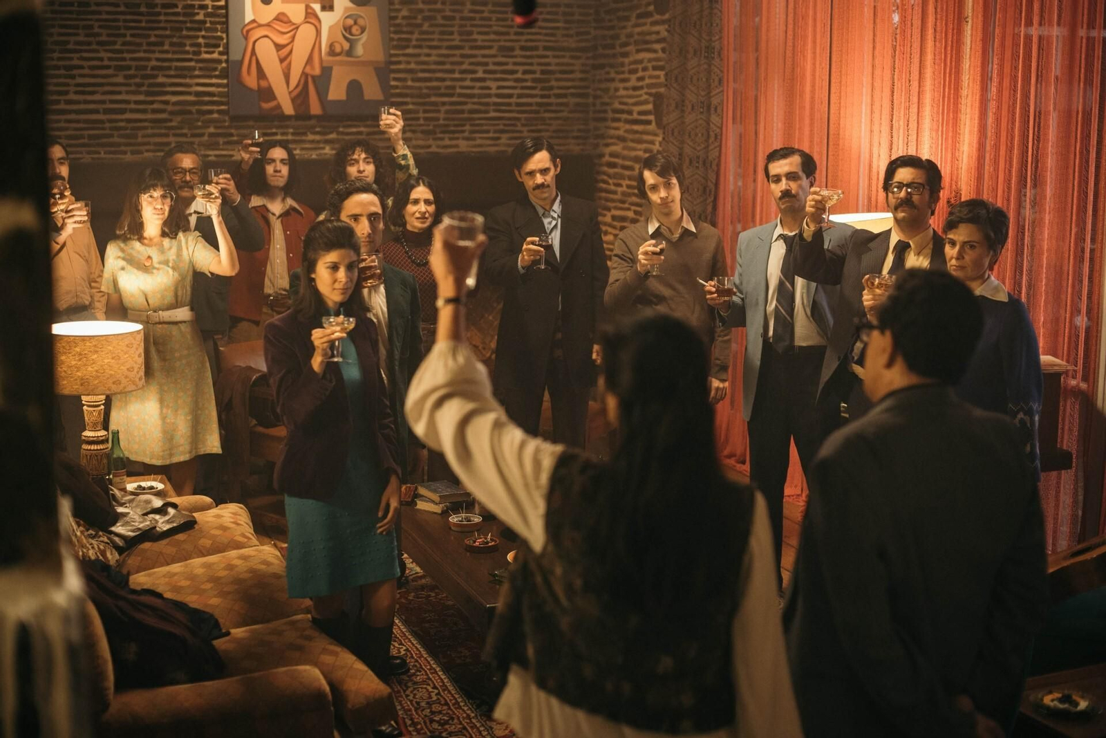 Una escena de 'Los mil días de Allende' Una escena de 'Los mil días de Allende'