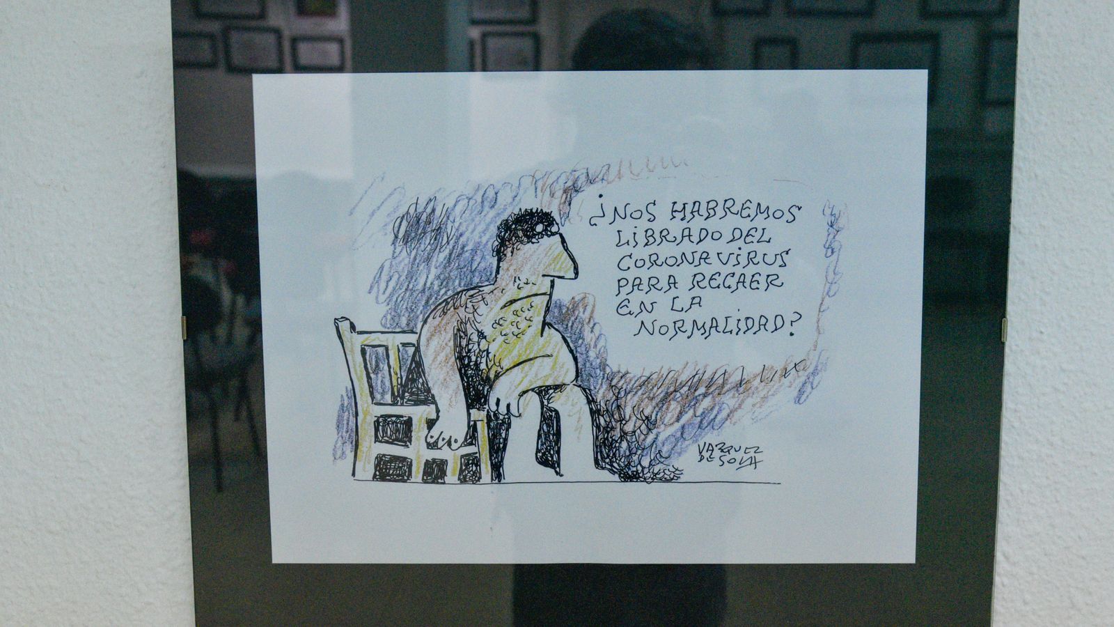 Exposición de Andres Vazquez de Sola en el Ateneo Republicano en Algeciras