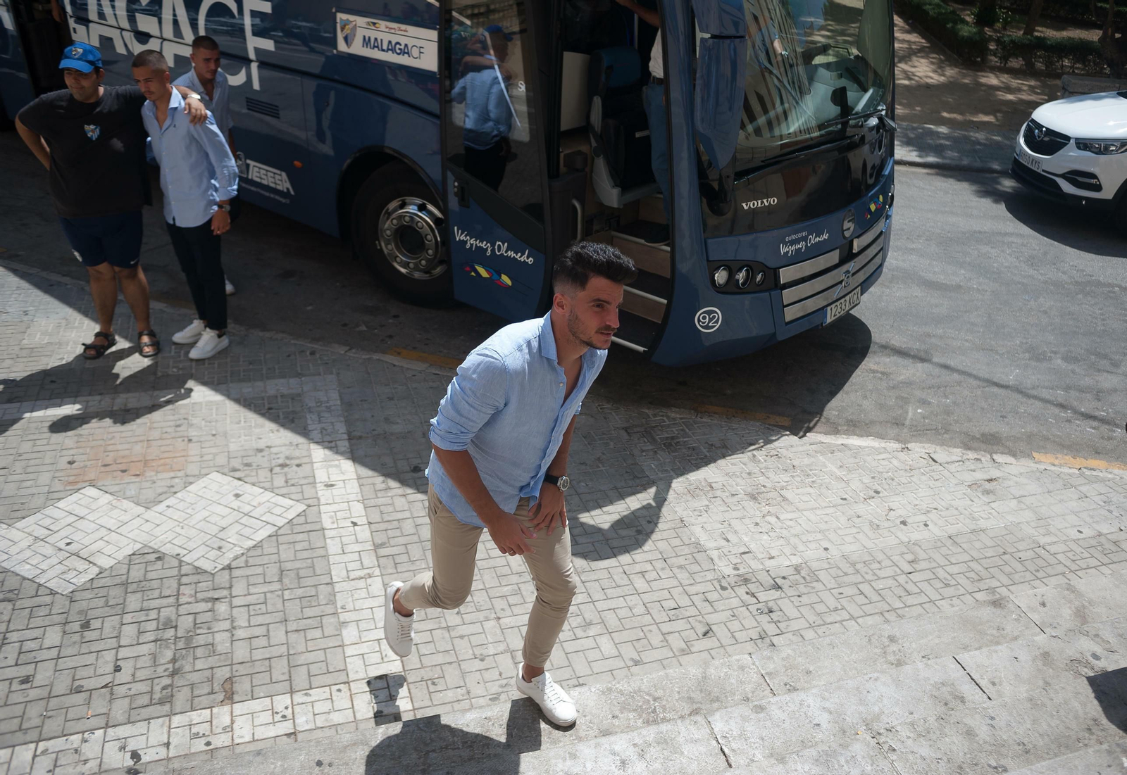 Las fotos del Málaga CF en la Divina Pastora