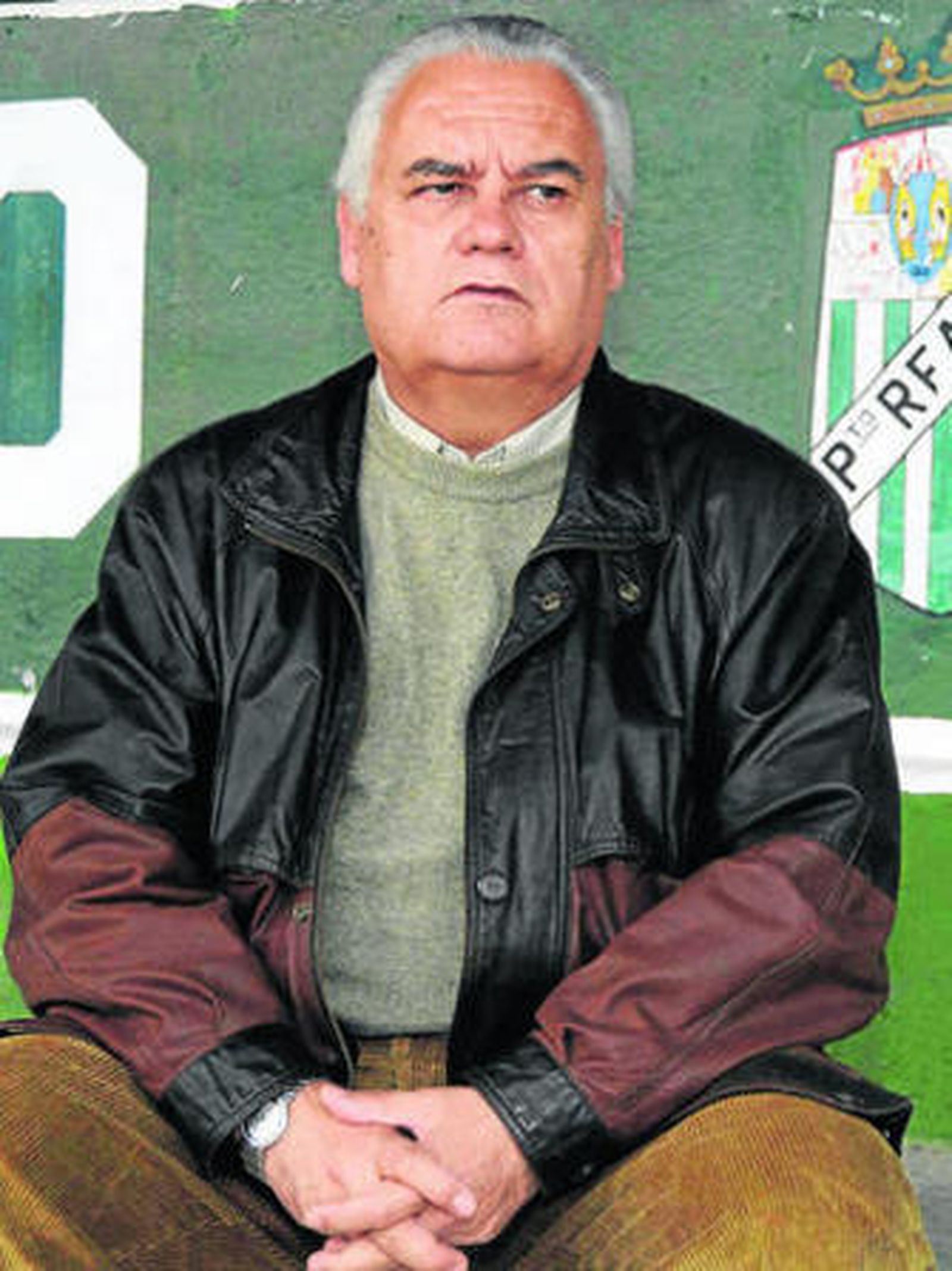 Antonio Bohórquez posa en el Sancho Dávila.