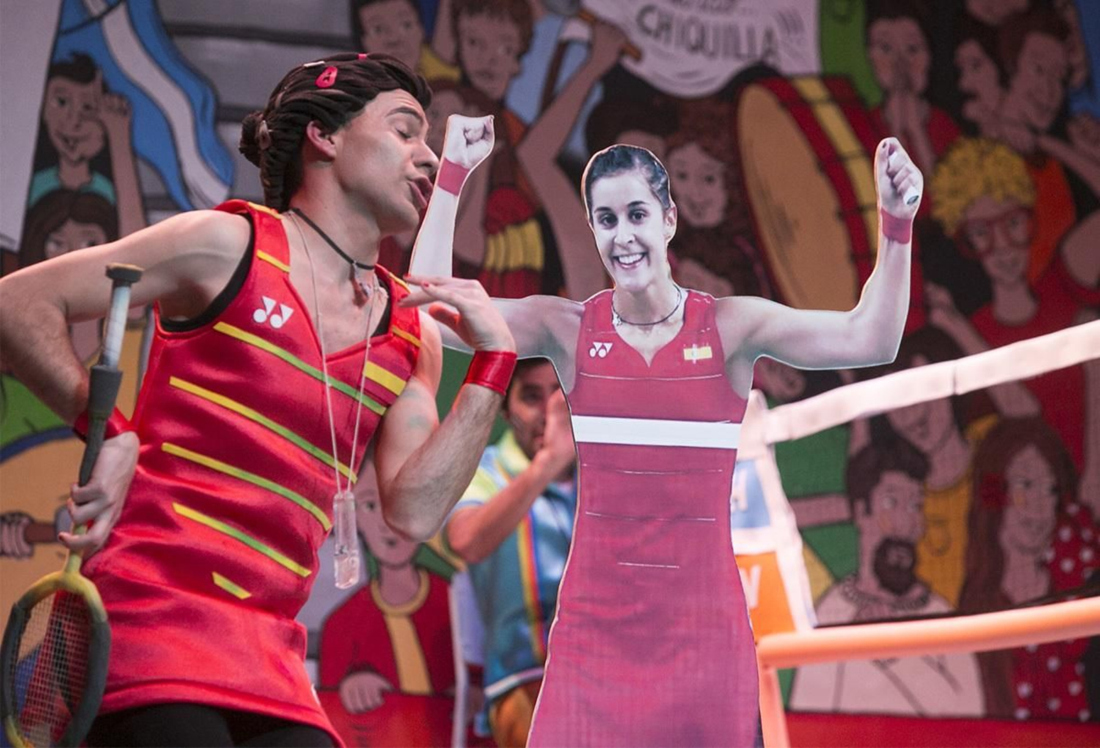 Imagen de la tercera semifinal del Carnaval Colombino