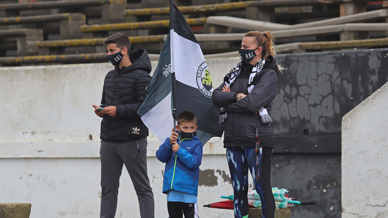 Fotos del entrenamiento a puerta abierta de la Balona