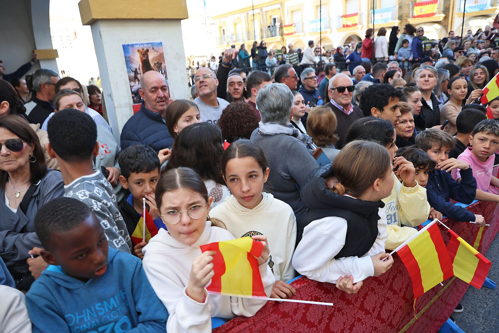 La llegada de S.M. el Rey Felipe VI a Palos de la Frontera, en fotografías