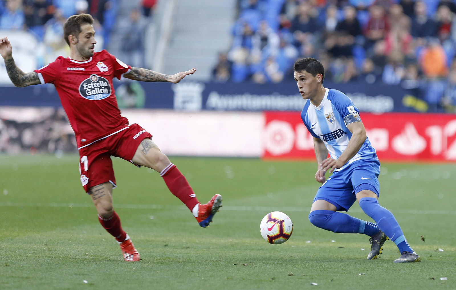 Las imágenes del Málaga - Deportivo