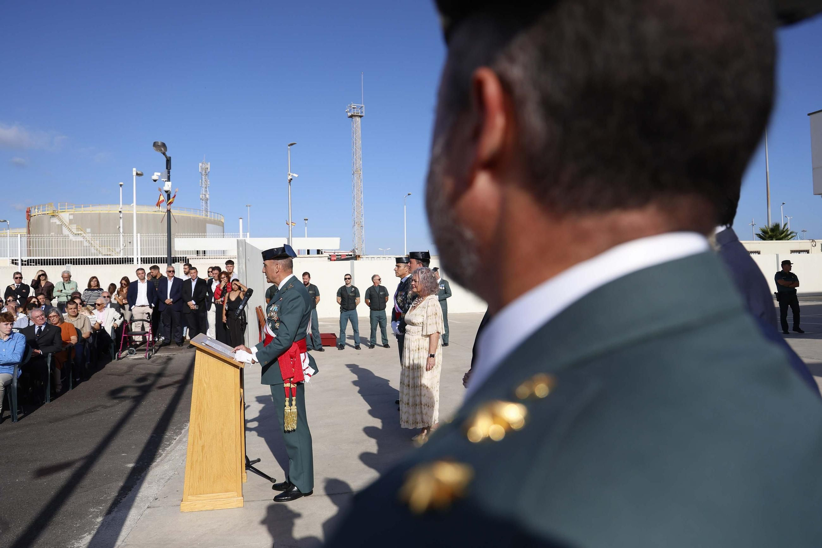 Las fotografías de la inauguración del nuevo muelle de la Guardia Civil en Algeciras