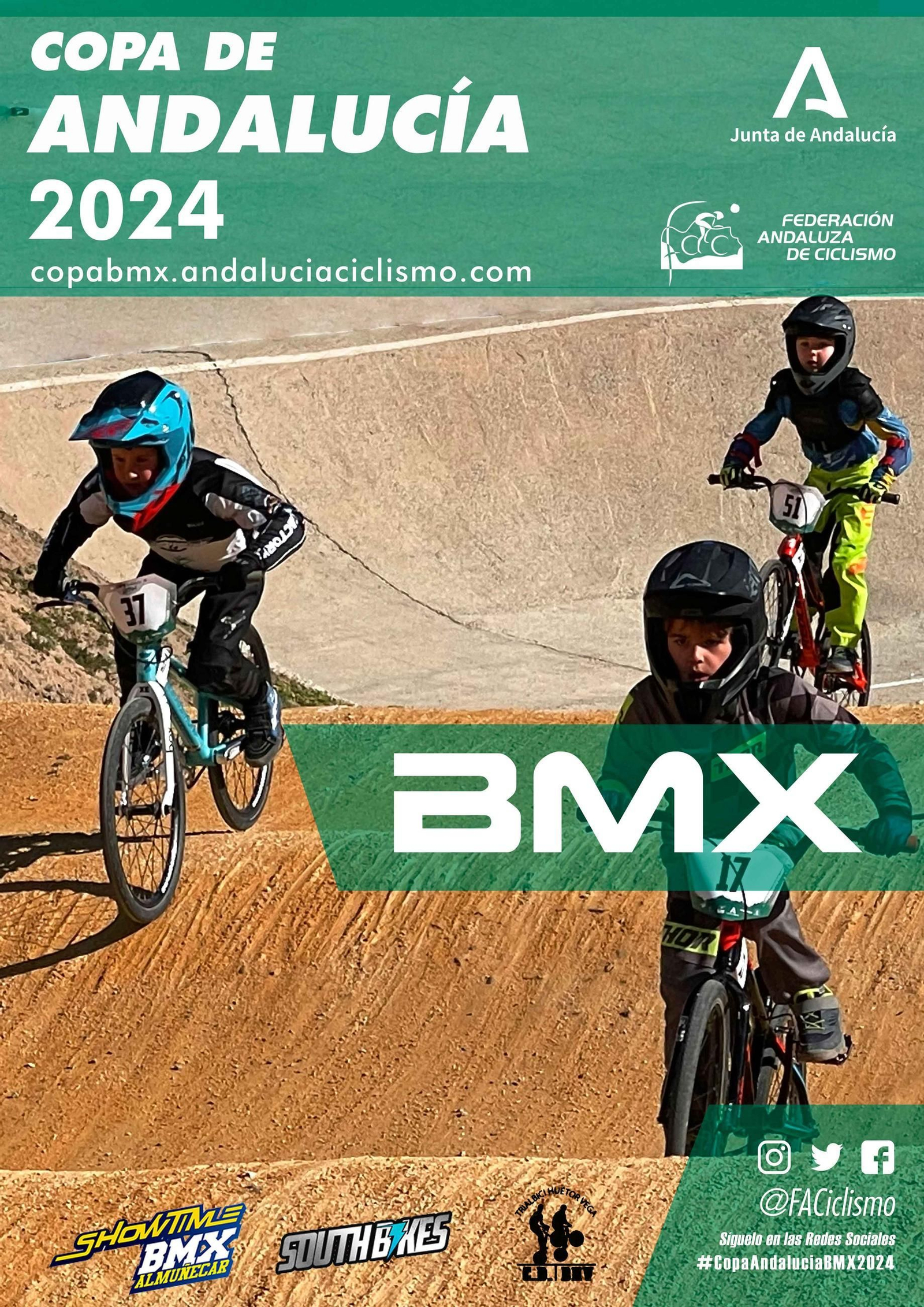 Cartel anunciador de la prueba