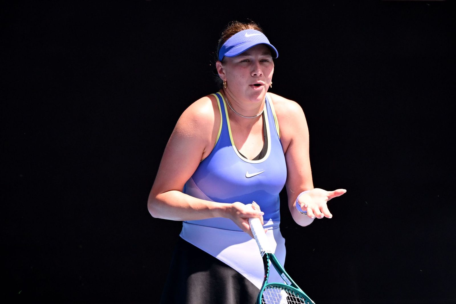 Las fotos de la retirada de Musetti ante Djokovic y del resto de cuartos de final