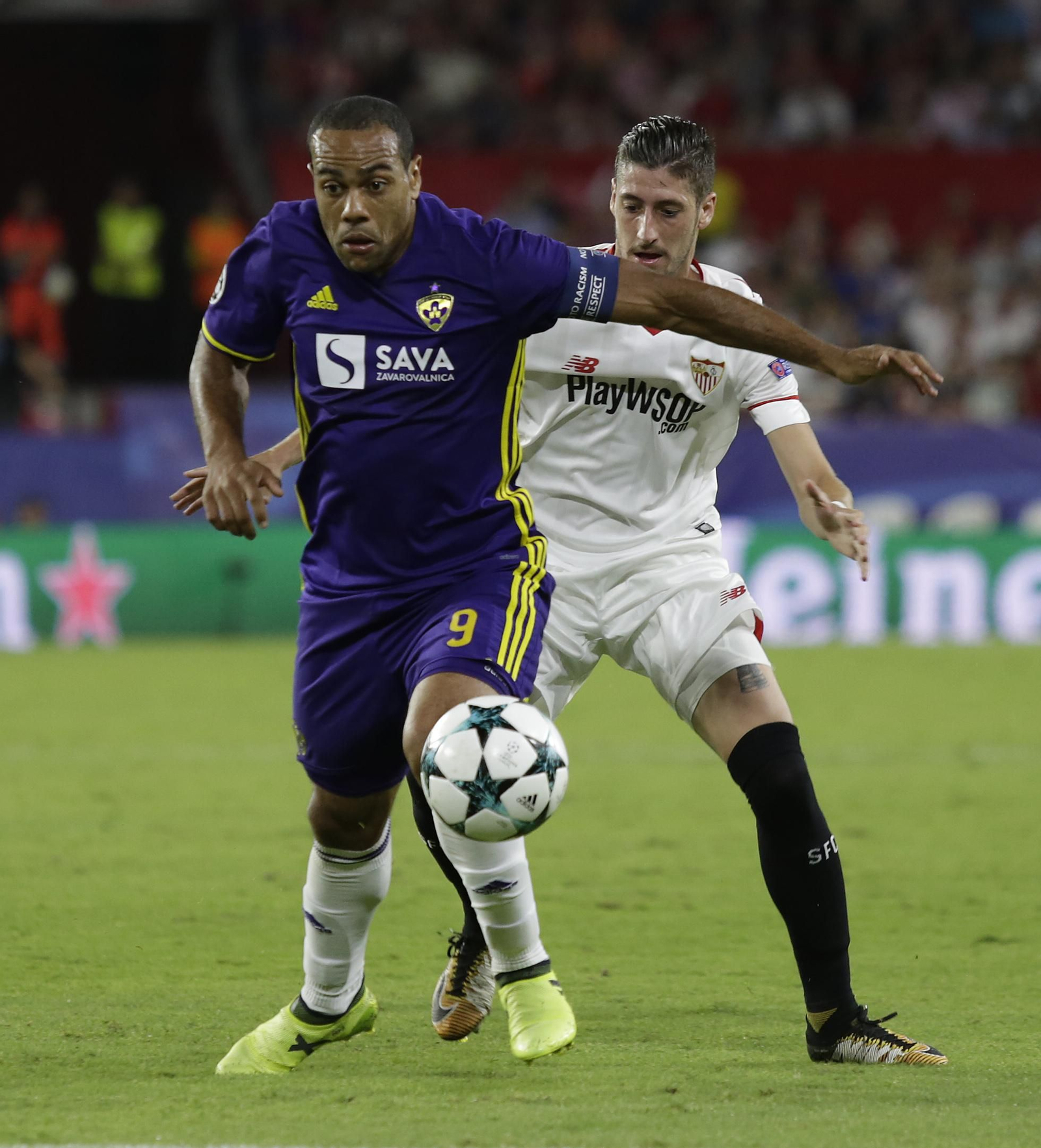 Las imágenes del Sevilla-Maribor