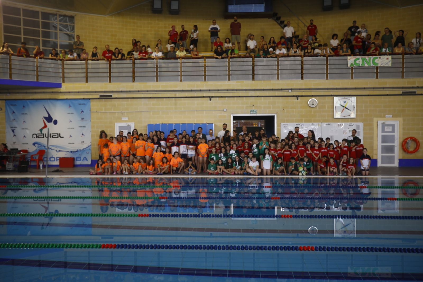 El homenaje de Córdoba a los nadadores Rafa Muñoz y Belén Domenech, en imágenes
