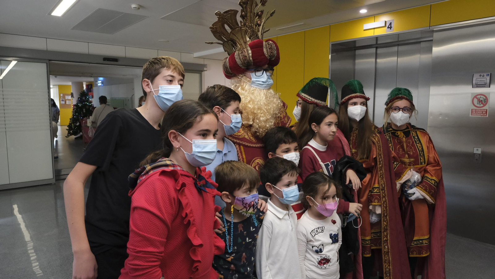 Los Reyes Magos en el Hospital Torrecárdenas de Almería