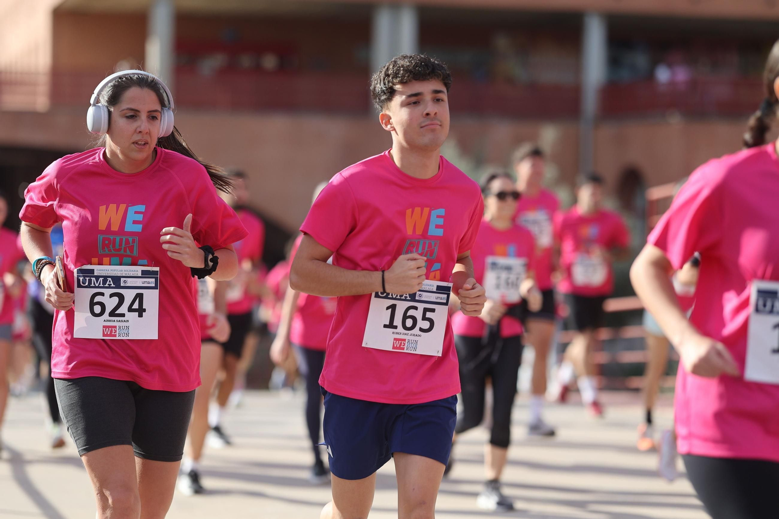 La carrera solidaria We Run de la UMA, en fotos