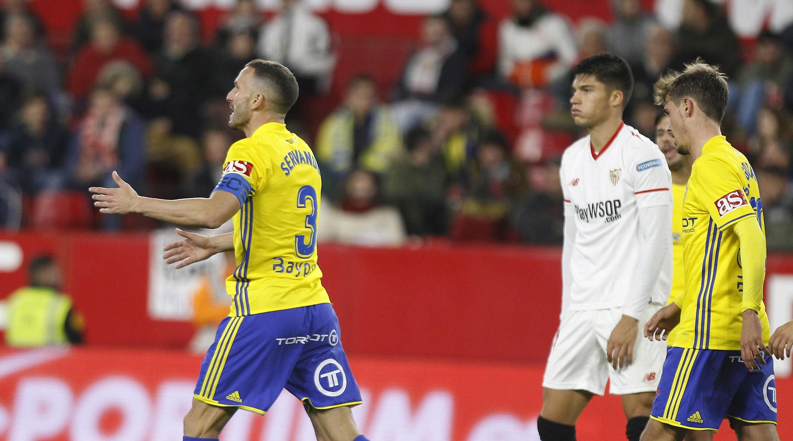 Las imágenes del Sevilla-Cádiz