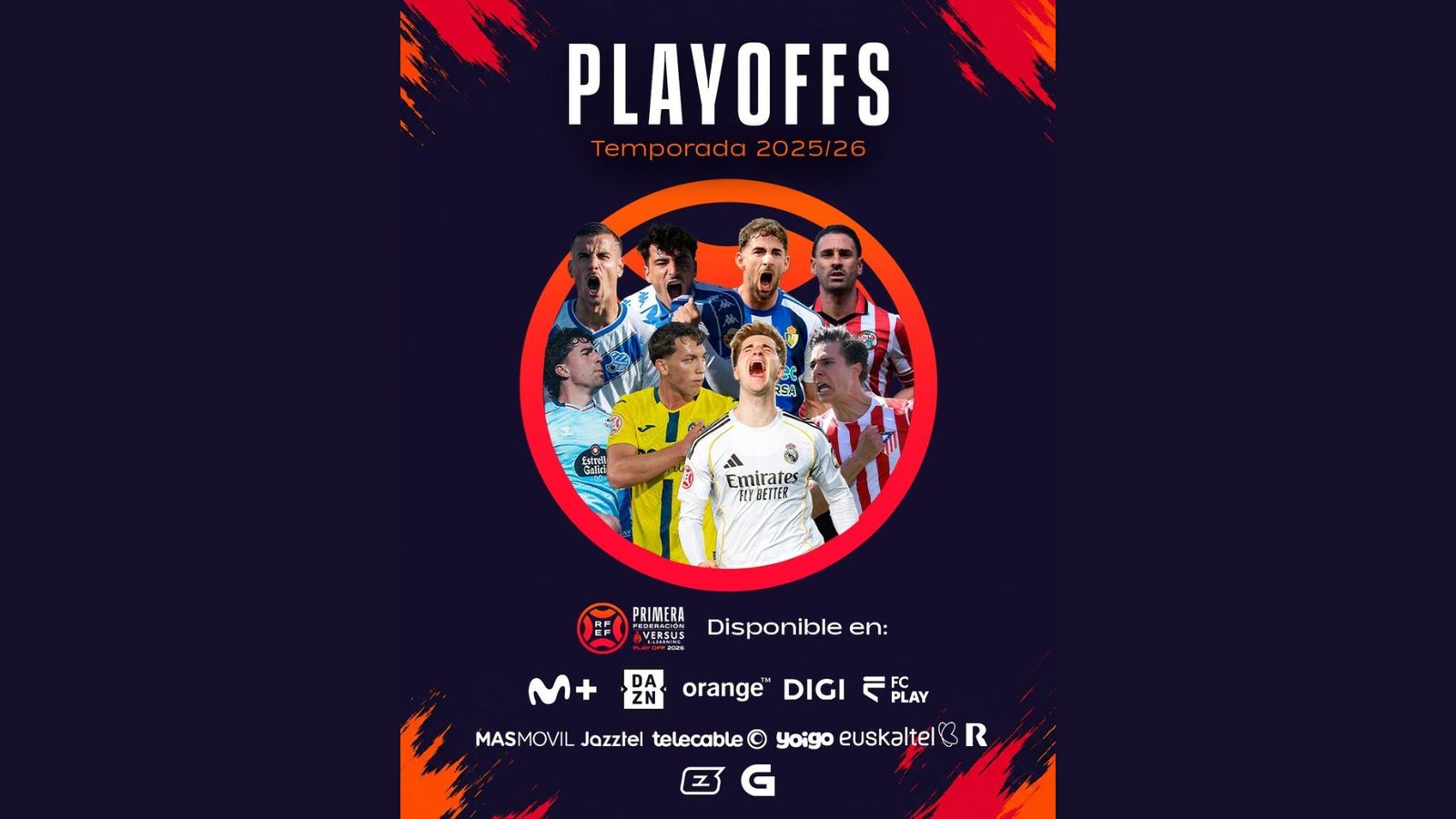 ¿Dónde ver por televisión el playoff de ascenso de Primera Federación a ...