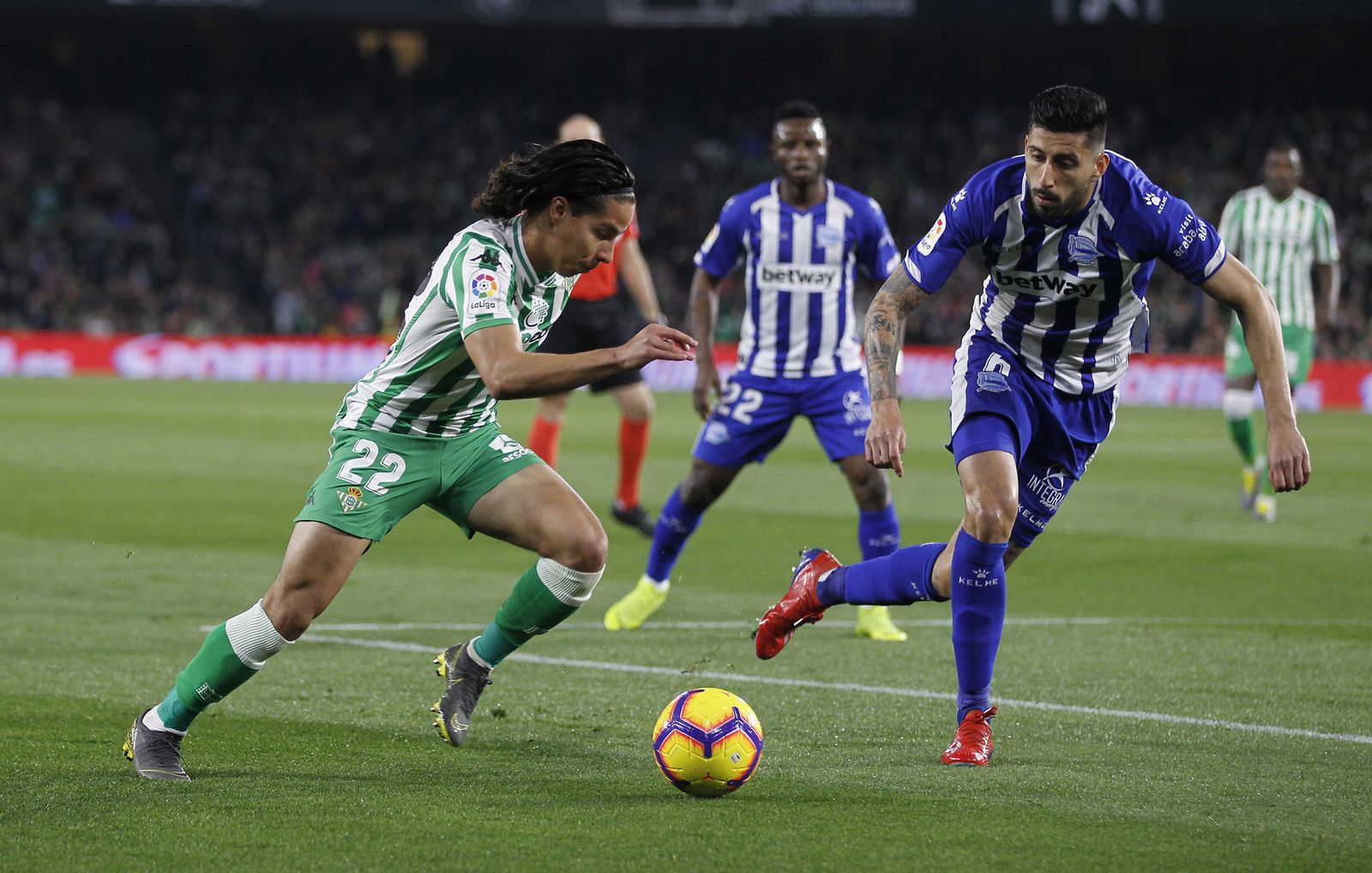 Las imágenes del Betis-Alavés