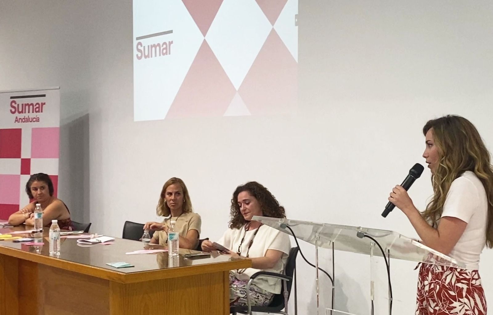 Un momento del acto celebrado por Sumar.