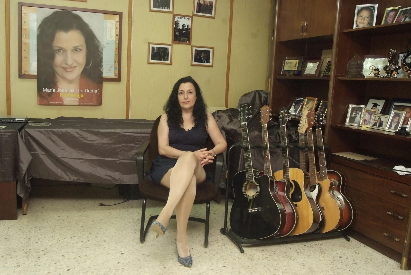 María José Gil 'La Dama' es una cantante con una voz muy personal y única que lleva años en la música.