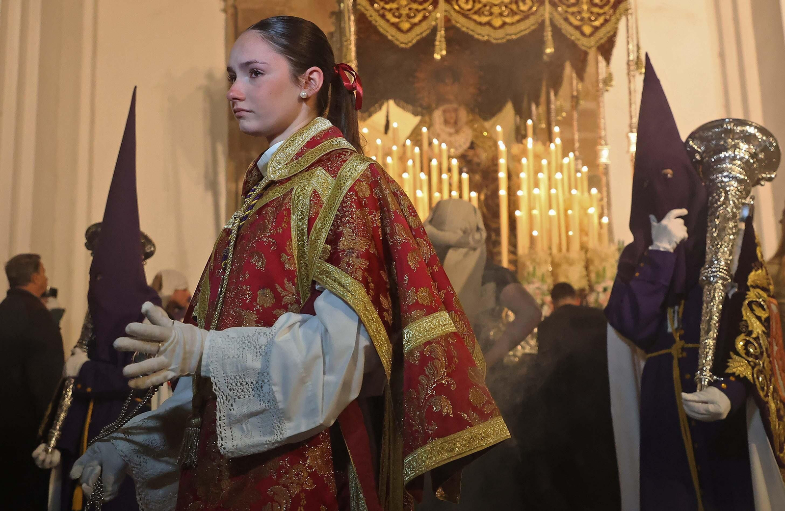 Fotos del Jueves Santo en Algeciras: Tres Caídas y Nazareno