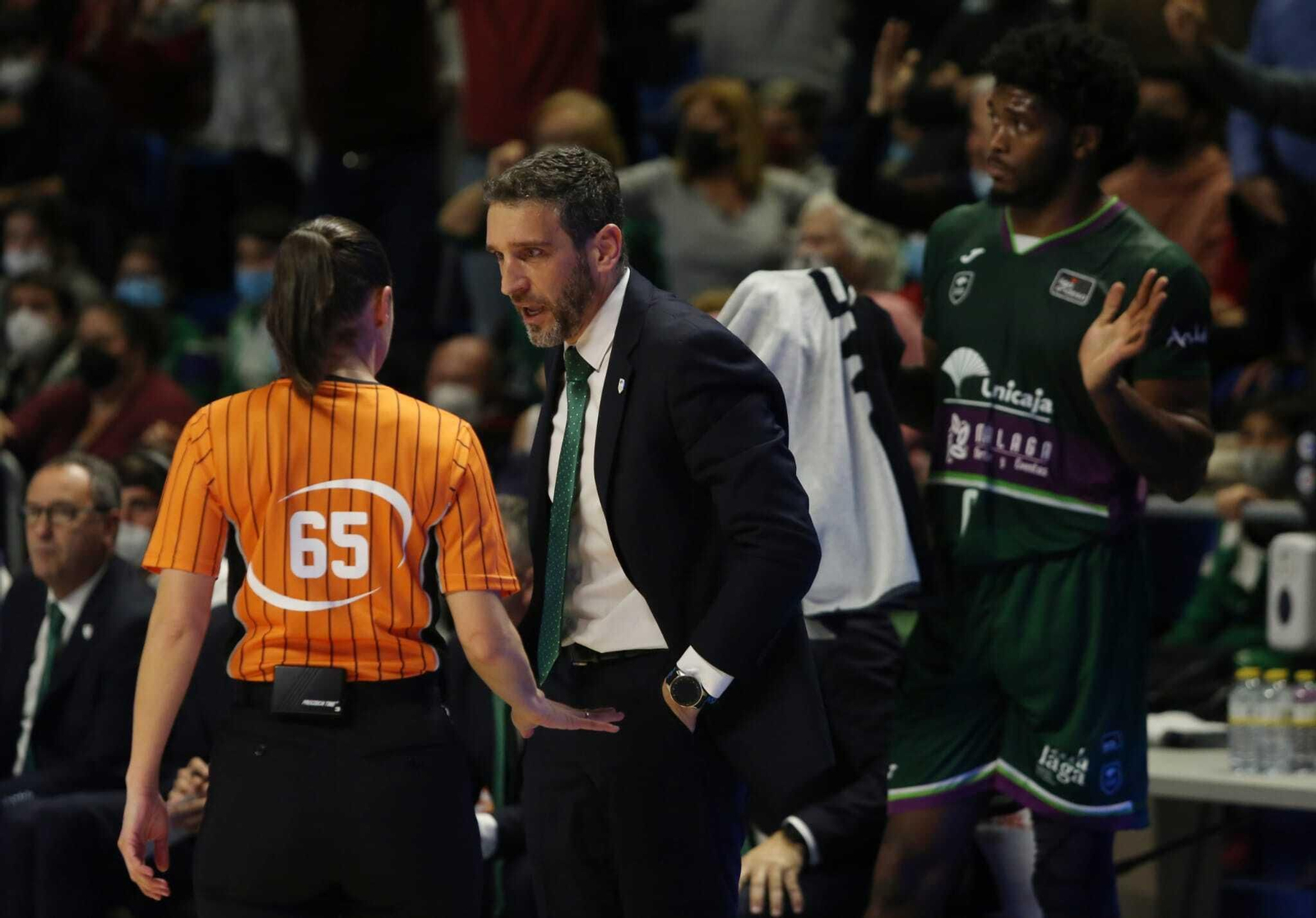 Las fotos del Unicaja-Surne Bilbao Básket